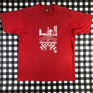 Honda Soap Box Car Derby Columbus 1991 Civic Vintage Single Stitch T Shirt XL